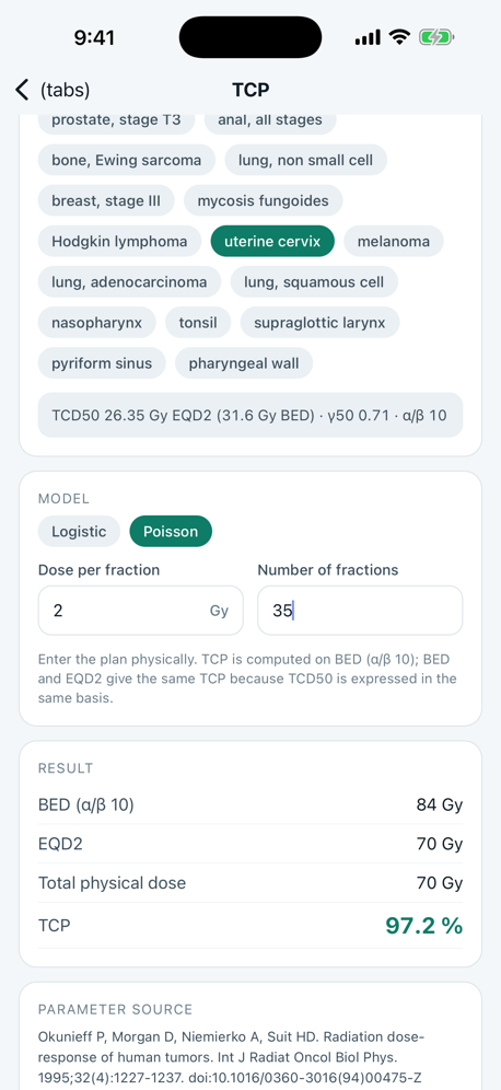 Isodose RT screenshot
