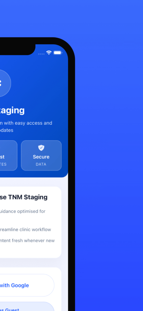 TNM Cancer Staging screenshot